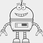 Function Sheet Tagung Vorlage Cool Desenho De Robô Alegre Para Colorir Tudodesenhos