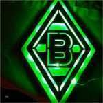 Fußball Logo Vorlage Elegant Logo Raute Borussia Mönchengladbach Mit Grünen Led Licht