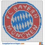 Fußball Logo Vorlage Fabelhaft Bügelperlen Vorlage Bayer München