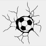 Fußball Logo Vorlage Hübsch Kinderzimmer Fußball