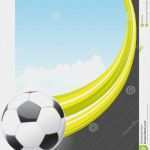 Fußball Plakat Vorlage Angenehm Fußballplakat Lizenzfreies Stockfoto Bild