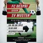 Fußball Plakat Vorlage Kostenlos Bewundernswert Fussball Spiel Plakat Vorlage Bei Despri