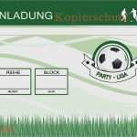 Fußball Plakat Vorlage Kostenlos Cool Fussball Ticket Gutschein Vorlage Erstaunlich Fußball