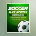 Fußball Plakat Vorlage Kostenlos Elegant Fußball Meisterschaft Flyer Vorlage