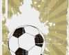 Fußball Plakat Vorlage Kostenlos Erstaunlich Der Vektor Grunge Hintergrund Mit Fußball