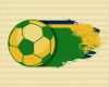 Fußball Plakat Vorlage Kostenlos Wunderbar Vektor Brasilianischen Fußball Vorlage