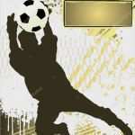 Fußball Plakat Vorlage Schönste Fußball Grunge Plakat Vorlage Mit Fußball Spieler