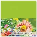 Fußpflege Flyer Vorlagen Fabelhaft Fußpflege Gutschein sommerwiese