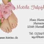 Fußpflege Flyer Vorlagen Großartig Visitenkarten Für Fußpflege Günstig Online Drucken Lassen