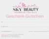 Fußpflege Gutschein Vorlage Neu Sky Beauty Gutschein