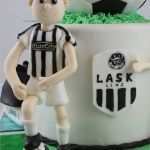 Fussball Fondant Vorlage Erstaunlich Lask & Black Wings torte … Wenn Das Herz Für Fussball Und