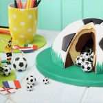 Fussball Fondant Vorlage Schön Backen Zur Em Einfache Fußball torte