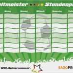 Fussball Homepage Vorlage Kostenlos Luxus Dein Trendiger Stundenplan Zum Ausdrucken Saxoprint