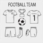 Fussball Scouting Vorlage Erstaunlich Fußball Oder Fußballtrikotsvorlage Für Sport Club Vektor