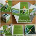 Fussball Ticket Gutschein Vorlage Schön Fußball Explosionsbox Stempeln Stanzen Und Basteln Mit