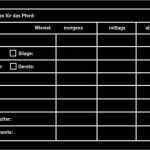 Futterplan Pferd Vorlage Bewundernswert Centauri Infochart Tafeln Futterplan Tafel