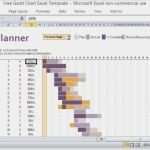 Gantt Chart Excel Vorlage Erstaunlich 18 Best Free Gantt Chart Template Fully Customizable In Excel