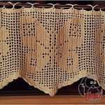 Gardinen Häkeln Vorlagen Schönste Gardine Häkeln Anleitung Kostenlos