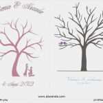 Gästebaum Fingerabdruck Vorlage Cool Zum Glück Können Eure Hochzeitsgäste Sich Für