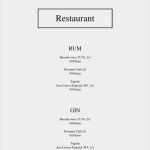 Gästebefragung Restaurant Vorlage Best Of Die Besten 17 Ideen Zu Menükarte Vorlage Auf Pinterest