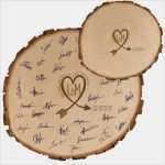 Gästebuch Hochzeit Gestalten Vorlagen Gut Baumscheibe – Gästebuch Alternative Zur Hochzeit