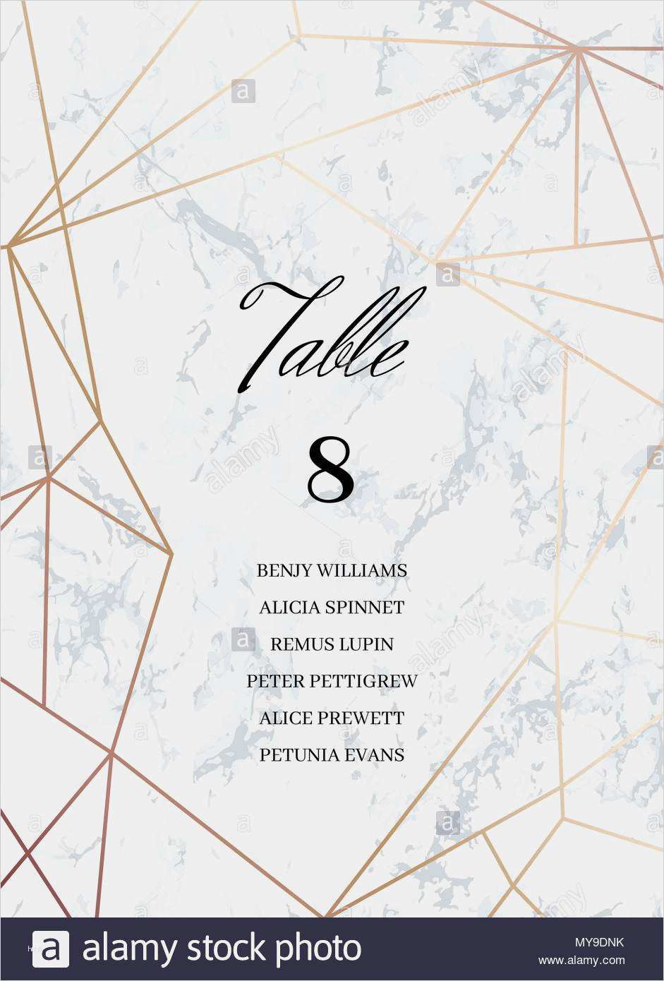 Gästeliste Hochzeit Vorlage Bewundernswert Hochzeit Vorlage Tv Karte Mit Gästeliste Vektor Abbildung