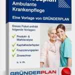 Gastro Businessplan Vorlage Luxus Businessplan Ambulante Krankenpflege Von Gründerplan