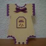 Geburt Karte Vorlage Hübsch Babystrampler