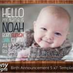 Geburtsanzeige Vorlage Beste Buy 1 Get 1 Free Birth Announcement Neutral Baby