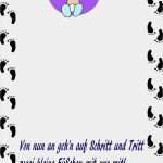 Geburtsanzeige Vorlage Wunderbar Zierrahmen Für Babypost