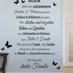 Geburtsposter Vorlage Luxus Familie Spruch Schmetterling Wohnzimmer Flur Wandspruch