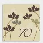 Geburtsposter Vorlage Schön Quad Geburtstagseinladungen Zum 70 Growing