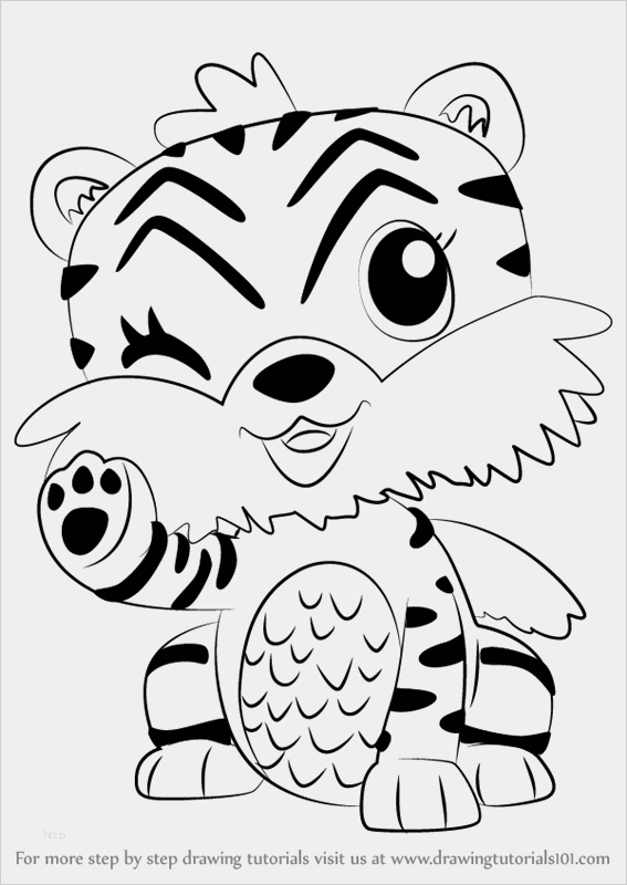 Geburtstagsanzeigen Vorlagen Schön Learn How to Draw Tigrette From Hatchimals Hatchimals