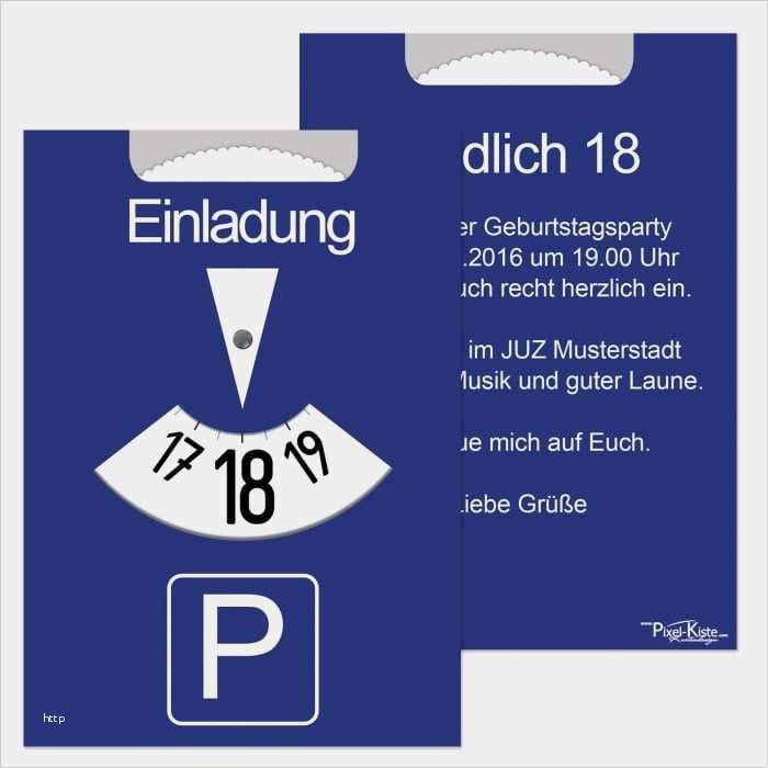 Geburtstagseinladung 25 Vorlagen Neu Die Besten 25 Parkscheibe Ideen Auf Pinterest