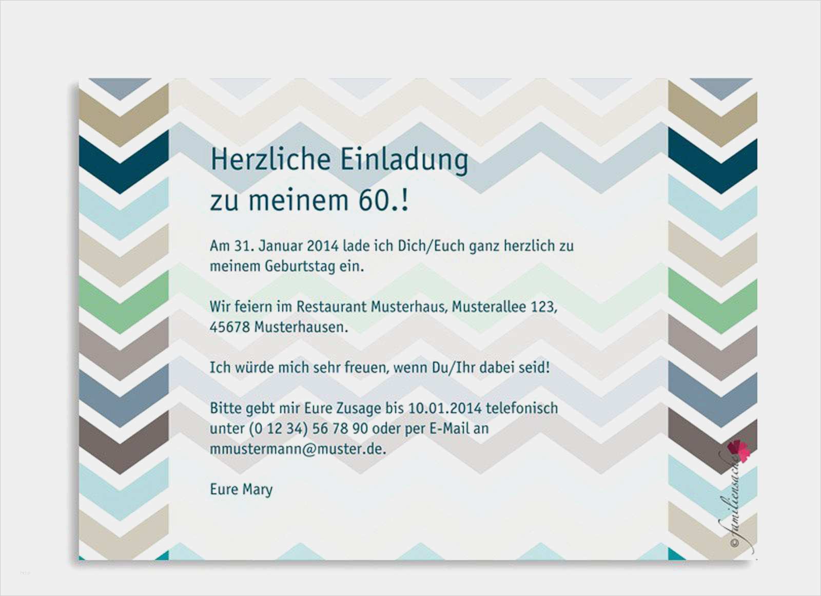 Geburtstagseinladung 30 Vorlage Bewundernswert Einladung 60 Geburtstag