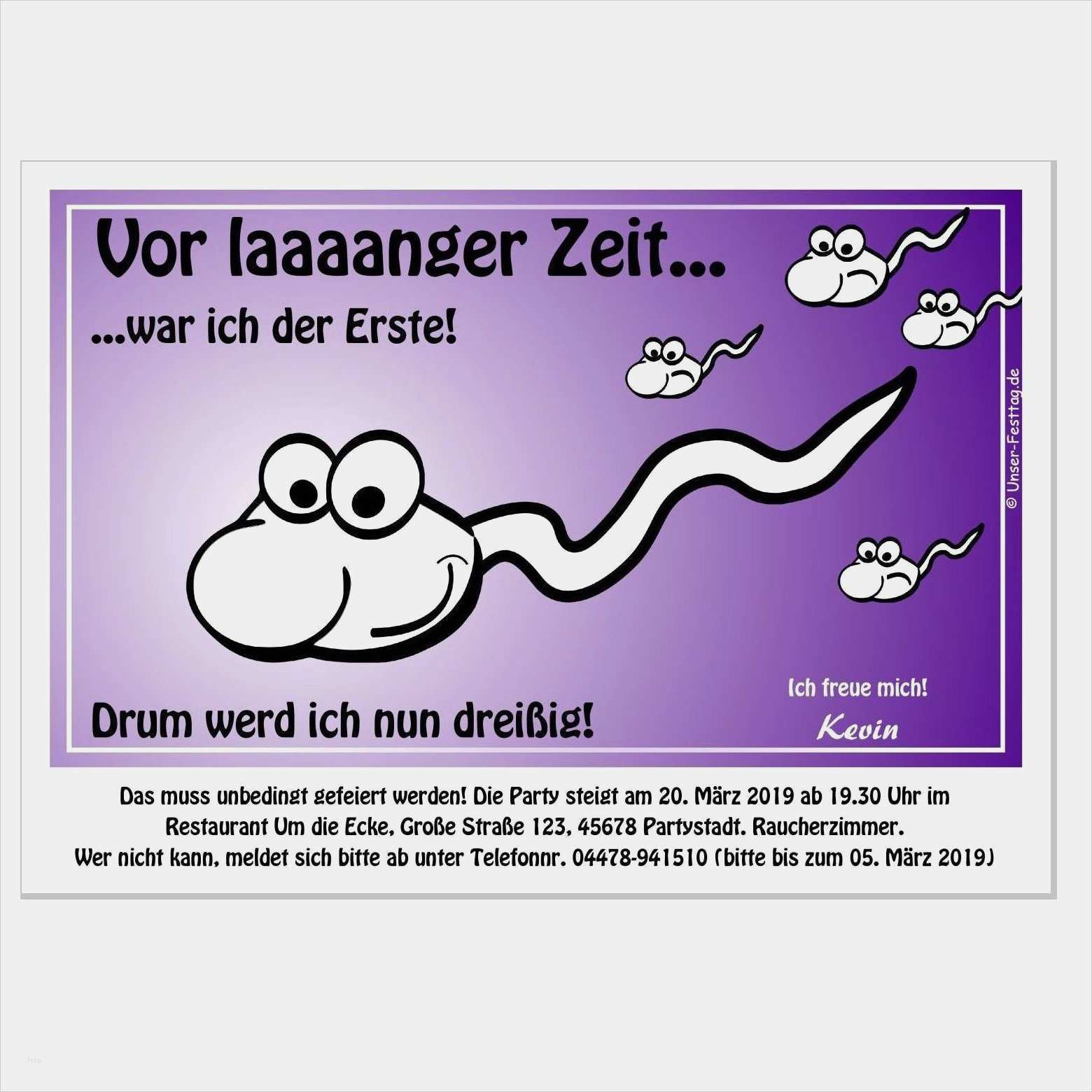 Geburtstagseinladung 30 Vorlage Hübsch Lustige Und Witzige Geburtstagseinladungen