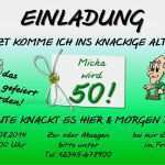 Geburtstagseinladung 50 Geburtstag Vorlagen Kostenlos Süß Einladungskarten Geburtstag 50