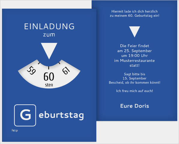 Geburtstagseinladung 60 Geburtstag Vorlagen Inspiration Geburtstagseinladung Parkuhr 60