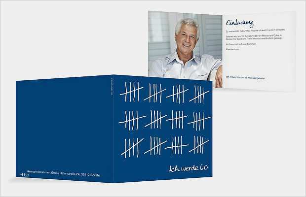 Geburtstagseinladung 60 Vorlage Einzigartig Einladung 60 Geburtstag &quot;strichliste&quot;