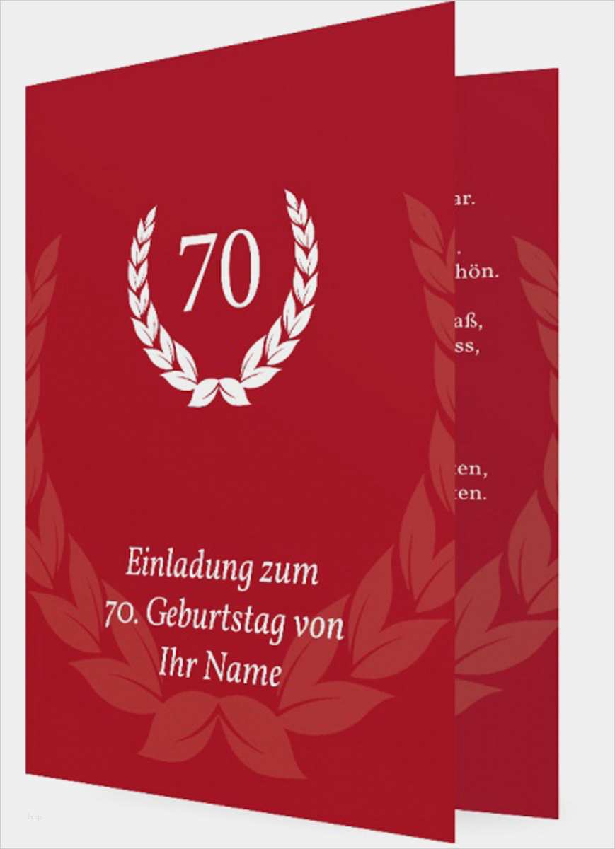 Geburtstagseinladung 70 Geburtstag Vorlage Einzigartig Einladung Zum 70 Geburtstag