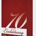 Geburtstagseinladung 70 Vorlagen Erstaunlich Einladung Zum Geburtstag 70 Vorlagen