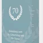 Geburtstagseinladung 70 Vorlagen Wunderbar Einladung Zum 70 Geburtstag Vorlagen