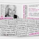 Geburtstagseinladung 80 Geburtstag Vorlage Wunderbar Einladungskarte 80 Geburtstag Vorlage