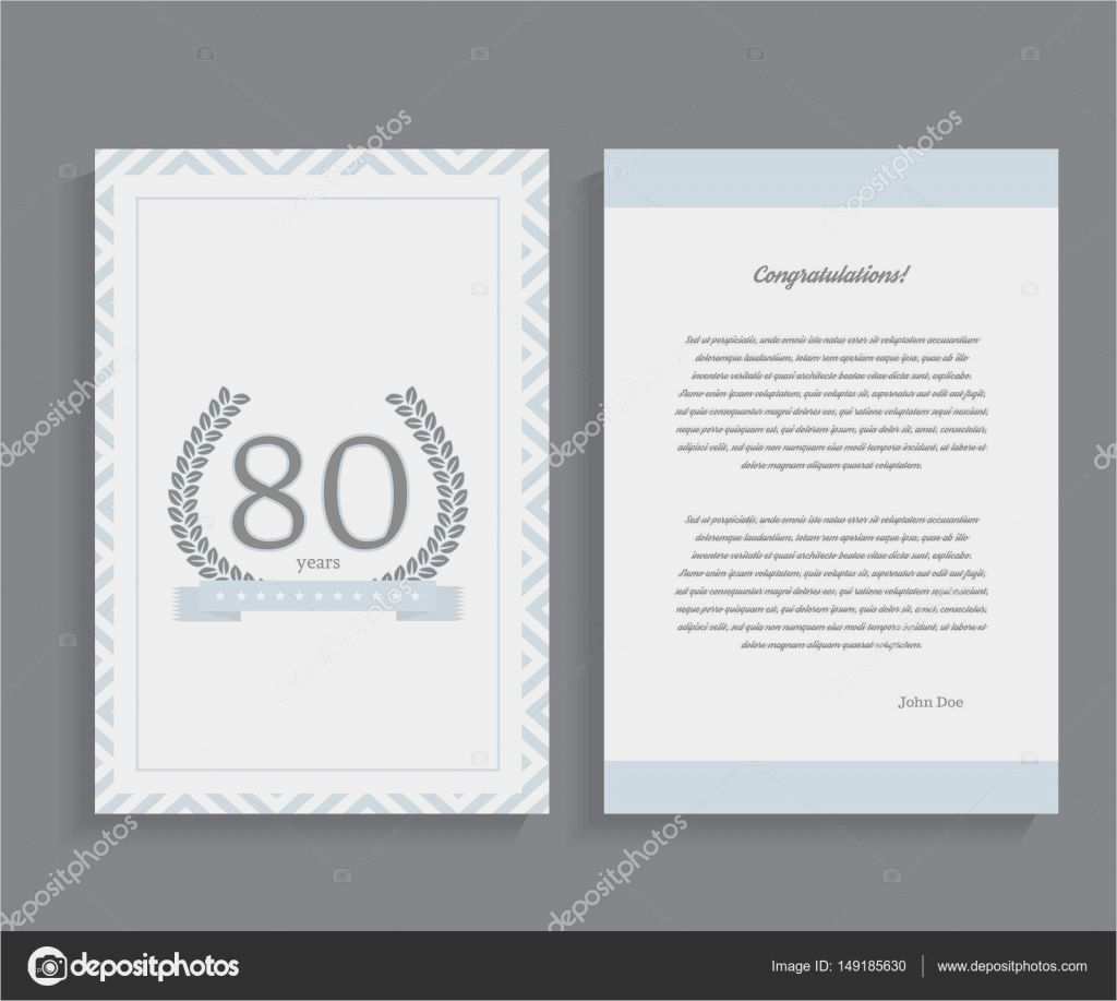 Geburtstagseinladung 80 Vorlage Schön Geburtstagseinladung 80 Geburtstag Vorlage