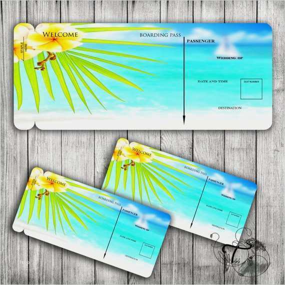 Geburtstagseinladung Boarding Pass Vorlage Cool Diy Printable Hochzeit Boarding Pass Vorlage Einladung