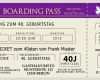 Geburtstagseinladung Boarding Pass Vorlage Elegant Einladungskarten 40 Geburtstag