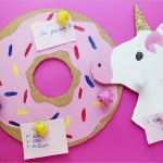 Geburtstagseinladung Einhorn Vorlage Cool Diy Pinnwand Für Den Schreibtisch Selber Machen Donut