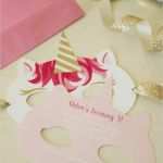 Geburtstagseinladung Einhorn Vorlage Gut Bei Ser Einhorn Party Wird Ein Märchen Lebendig