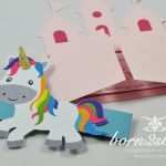Geburtstagseinladung Einhorn Vorlage Schönste Sara ist 5 Born2stamp