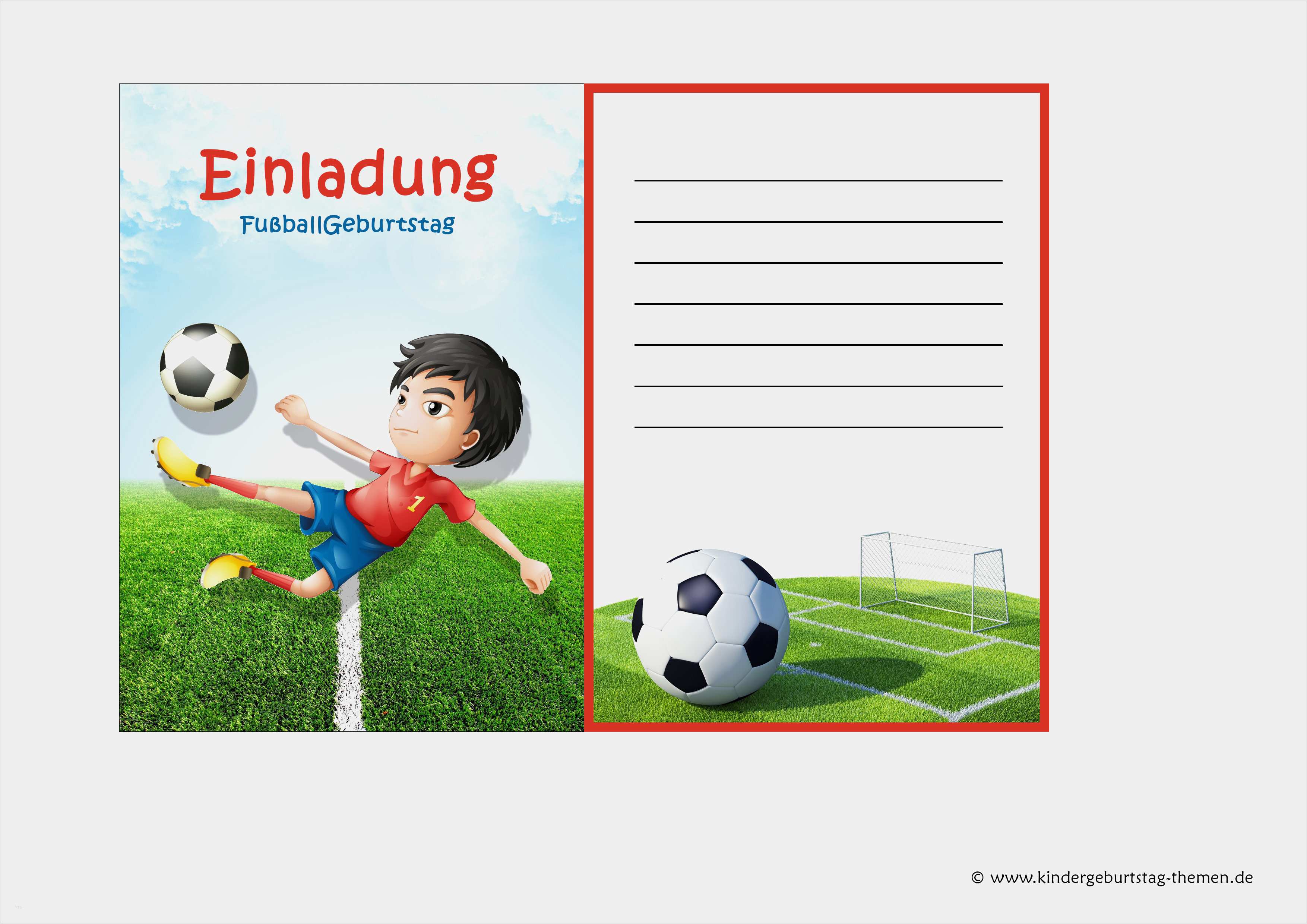 Geburtstagseinladung Fussball Vorlagen Erstaunlich Fussball Einladung Kostenlose Vorlagen Zum Ausdrucken